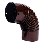 Cot pentru soba pe lemne 90˚ ø120mm Maro