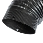 Cot pentru soba pe lemne 90˚ ø150mm Gri Mat