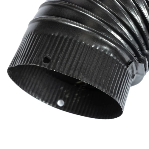 Cot pentru soba pe lemne 90˚ ø150mm Gri Mat