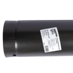 Burlan soba pe lemne 90cm ø120mm Gri Mat