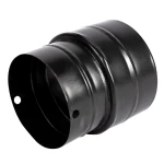 Reductie burlan pentru soba 120mm ø130mm Gri Mat