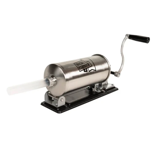 Masina de carnati Micul Fermier, 4 kg, orizontala cu 5 palnii