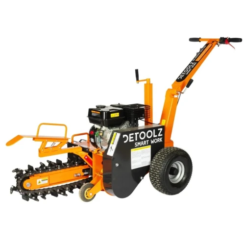 Masina de sapat santuri, Detoolz, 7 CP, 212 CC, benzina 4T, adancime maxima 450 mm