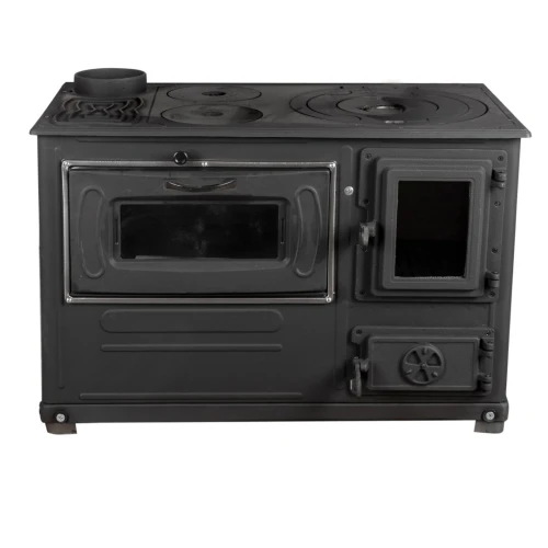 Soba pe lemne Fantazia Lux 6.7kW cos stanga