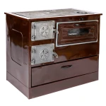 Soba pe lemne Grand Fantazia 9kW cos dreapta