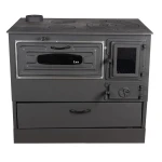 Soba pe lemne Grand Fantazia Lux 9kW cos stanga