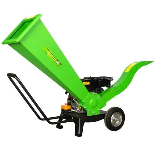 Tocator pentru crengi si vita de vie Micul Fermier, 60mm, motor benzina 7CP pentru rumegus