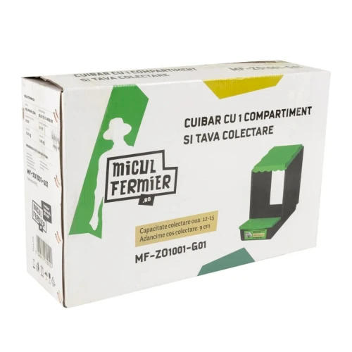 Cuibar Micul Fermier, 1C, cu tava de colectare