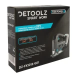 Fierastrau pendular Detoolz, 20V, dimensiune maxima taiere 80mm (fara acumulator si incarcator) 
