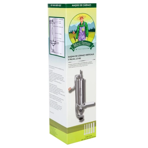 Masina de carnati MF 2.5Kg verticala 5palnii 