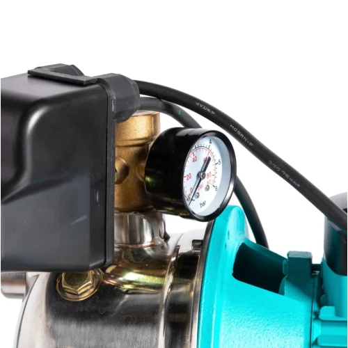 Hidrofor Detoolz 0.9 kW, debit maxim 3300l/h, inaltime maxima pompare 45m, corp pompa inox, butelie 50L 