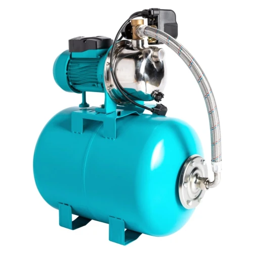 Hidrofor Detoolz 0.9 kW, debit maxim 3300l/h, inaltime maxima pompare 45m, corp pompa inox, butelie 50L 