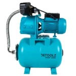 Hidrofor Detoolz 0.9 kW, debit maxim 2280l/h, inaltime maxima de pompare 40m, corp pompa fonta, butelie 24L, ejector