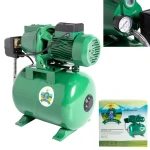 Hidrofor Micul Fermier 1.5 kW, debit maxim 3000l/h, inaltime maxima de pompare 53m, corp pompa fonta, capacitate vas expansiune 24 litri