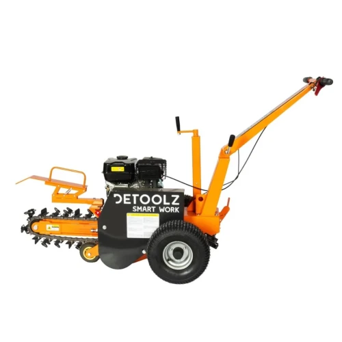 Masina de sapat santuri, Detoolz, 7 CP, 212 CC, benzina 4T, adancime maxima 450 mm