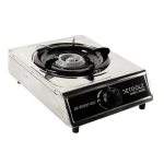 Mini aragaz portabil, Detoolz, 2.8kW, 1 ochi, Piezo