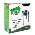Pirostrie patrata Micul Fermier, putere termica 6kW, 1 arzator, inaltime ajustabila 72/42 cm