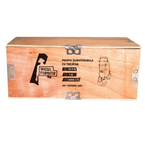 Pompa submersibila Micul Fermier 1.1 kW, 12000l/h, H13.5m cu tocator
