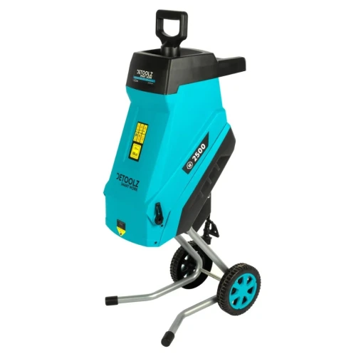 Tocator de crengi si resturi vegetale, 2500W, 45mm diametru maxim de taiere, cu sac colector 45L