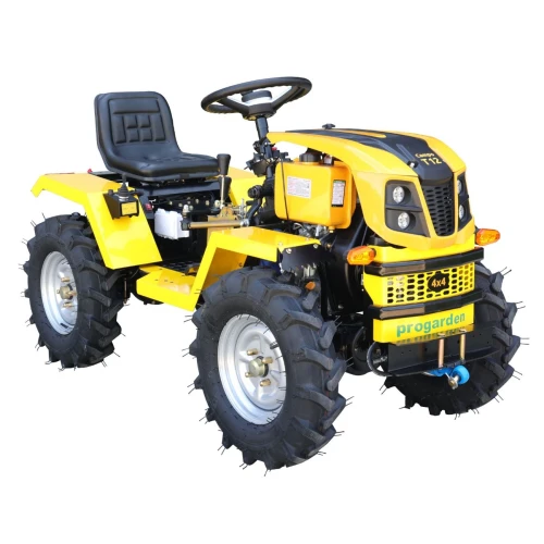 ProGARDEN Campo T12 Minitractor V25.1 4x4, 12CP, diesel, hidraulica fata-spate, roti 6.00-12