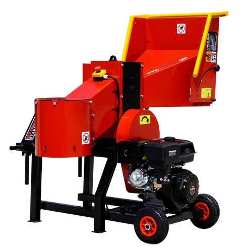 Tocător crengi REMET RS120+PTO, motor benzina 15 CP