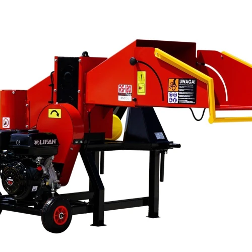 Tocător crengi REMET RS120+PTO, motor benzina 15 CP