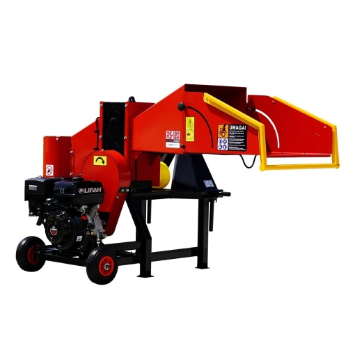 Tocător crengi REMET RS120+PTO, motor benzina 15 CP