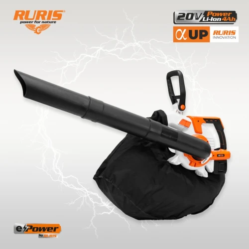 Suflanta pe acumulator RURIS 1244e {contine 2 acumulatori 2400e x-charge}
