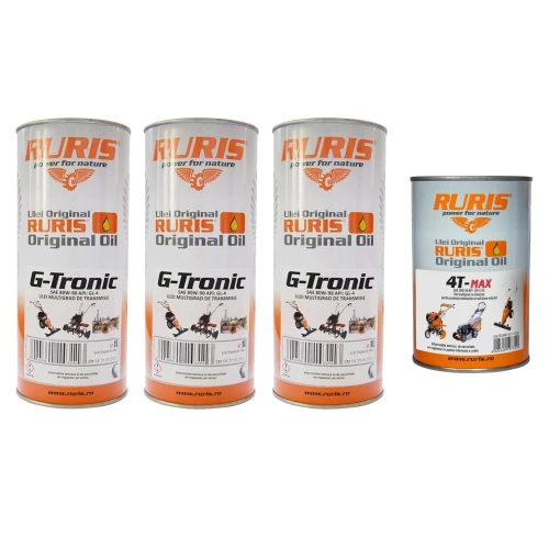 3 x Ulei 1l G-Tronic + CADOU Ulei 600ml 4T-MAX