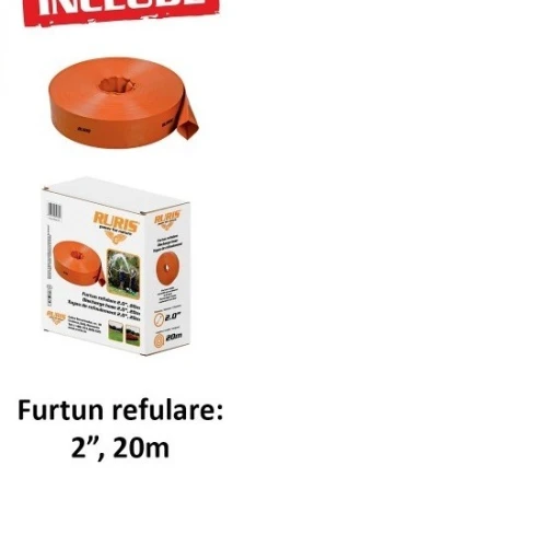 Motopompa apa curata Ruris MP50, 7 CP, 212 CC, 25 m³/h