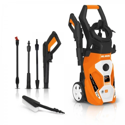 Aparat de spalat cu presiune RURIS CleanPowerJet1500, 2000 W, 450 l/h, 160 bar, accesorii incluse