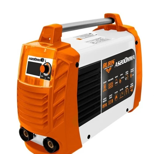 Aparat de sudura AS200MMA + KIT PRO W3 RURIS, aparat tip invertor, tip sudura MMA, diametru electrozi 2.5 mm - 4 mm, afisaj digital