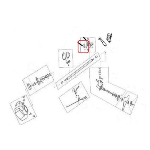 Cutitas RURIS PS210-1-17, pentru motocositoarea Ruris DAC 210
