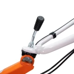 Motosapa RURIS 7CP DAC 7000ACC1, roti cauciuc, roti metalice 300 fara manicot, rarita ajustabila