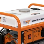 Generator curent electric Ruris R-Power GE 1000, 1000 W, 3 CP, 4 timpi, benzina, 15 h autonomie maxima