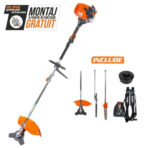 Motocoasa Multifunctionala RURIS DAC 335, 1.7 CP,