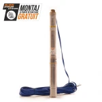 Pompa submersibila apa curata Ruris Aqua 690,corp inox, 370 W, 50 l/min debit apa