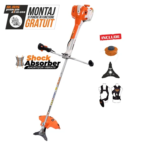 Motocoasa de umar RURIS RR400C, Motor KHUMMA, 2.8 CP