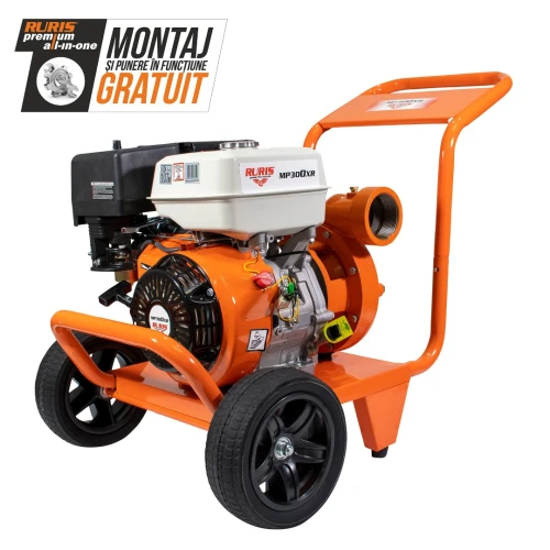 Motopompa RURIS MP300XR, 13 CP, 389 CC, 4 timpi, 3" prindere furtun, 40 m3/h