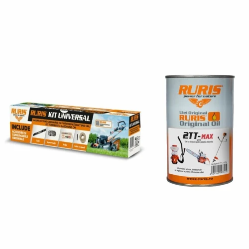Kit universal masini de tuns gazon cu diametrul de 40cm + CADOU Ulei 500ml 2TT-MAX