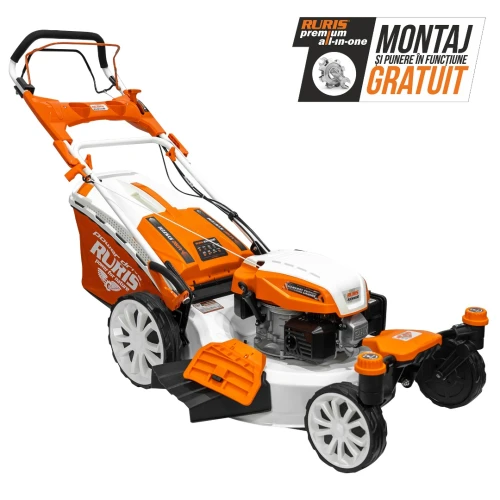 Masina de tuns gazon RURIS RXM1000 3.9 CP, 4 timpi, latime de lucru 510 mm