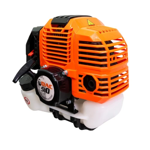 Motocoasa de umar RURIS DAC 510, motor benzina 2T, 62 CC, 3.5 CP, diametru taiere 250 mm, cu disc de tuns iarba cu 3 dinti, 8 dinti, 80 dinti Vidia