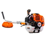 Motocoasa de umar RURIS DAC 510, motor benzina 2T, 62 CC, 3.5 CP, diametru taiere 250 mm, cu disc de tuns iarba cu 3 dinti, 8 dinti, 80 dinti Vidia