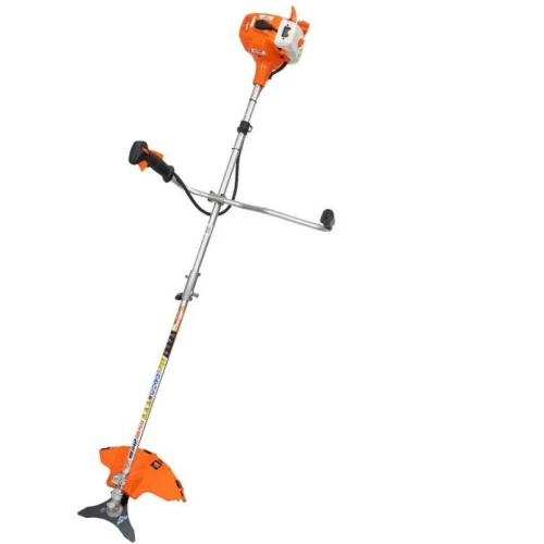 Motocoasa de umar RURIS RR 242 Bravo 242rr2022, motor Khumma 2 timpi, 24 CC, 1 CP, diametru taiere 255 mm, ham, autocut, cutit 2 dinti, cutit 3 dinti