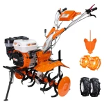 Motocultor RURIS 731K, 8.5 CP, 4 timpi, 83 cm latime lucru, reductor fonta, 3.6 l, benzina, roti cauciuc, rarita, roti metalice