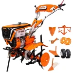 Motocultor RURIS 732ACC, 8.5 CP, 208 CC, 4 timpi, 83 cm latime lucru, 3 viteze, 3.6 l