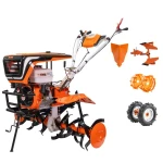 Motocultor RURIS 915ACC, 15 CP, 420 CC, 4 timpi, 3 viteze, 1100 mm latime lucru