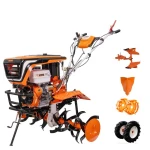 Motocultor RURIS 918ACC PRO, 18 CP, 460 CC, 4 timpi, 3 viteze