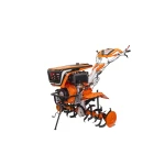 Motocultor Ruris 1001KSD, 11 CP, Motorina, 4 timpi, roti cauciuc, plug reversibil rev2, roti metalice 500, set contragreutati 20kg