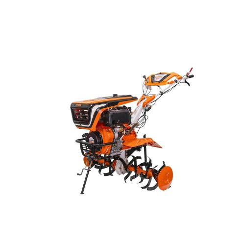 Motocultor Ruris 1001KSD, 11 CP, Motorina, 4 timpi, roti cauciuc, plug reversibil rev2, roti metalice 500, set contragreutati 20kg